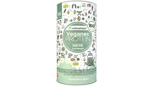 Bio-Proteinpulver Volksshake – Veganes Protein aus 10 pflanzlichen Quellen