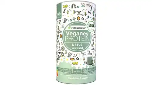 Bio-Proteinpulver Volksshake – Veganes Protein aus 10 pflanzlichen Quellen