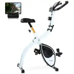 Klappbarer Heimtrainer ISE X-Bike für Fitness zu Hause