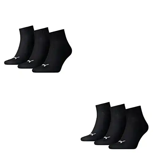 PUMA Herren Quarters Sportsocken, 6 Stück