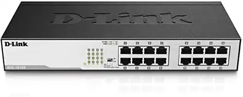 16-Port Gigabit Switch D-Link DGS-1016D für Netzwerkoptimierung