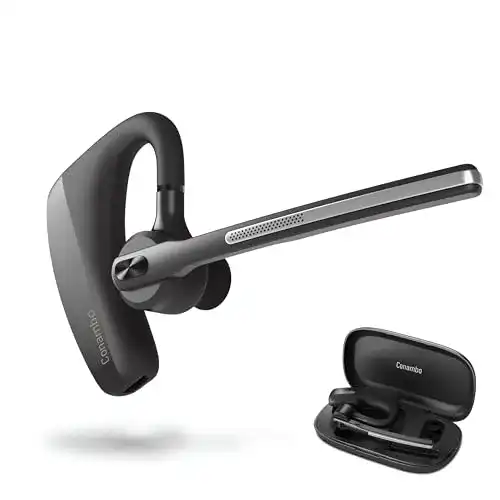 Conambo Bluetooth Headset V5.2 mit Mikrofon und Geräuschreduzierung