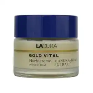 Lacura Gold Vital Nachtcreme mit Manuka Honig für sehr reife Haut 50ml