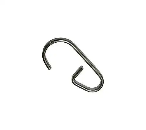 Gardinenhaken Gardinia für Gardinenstangen mit 12 mm Durchmesser