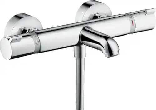 Wannenarmatur Hansgrohe Ecostat Thermostat für Badewanne Aufputz