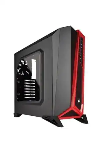 Gaming Gehäuse Corsair Carbide Series Spec-Alpha in Schwarz/Rot