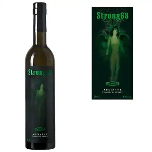 Absinth Alandia Strong68 mit Wermut und Thujon, 68% Alkohol