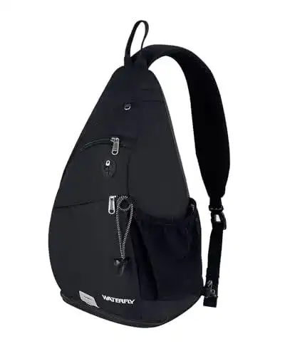 WATERFLY Sling Bag Crossbody Backpack für Outdoor-Aktivitäten