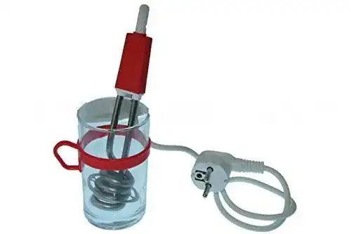 Reisetauchsieder von Centralsystems GmbH 350W mit Glas und Tasche