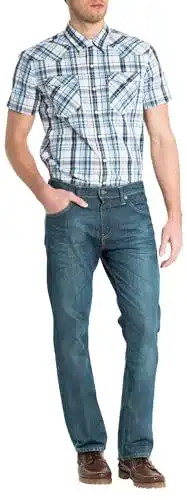 Levi’s Herren 527 Slim Boot Cut Jeans Explorer, 32W / 30L