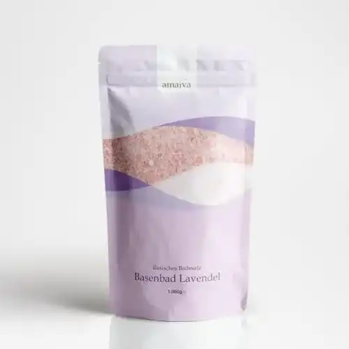 Basenbad amaiva Naturprodukte Lavendel 1200g