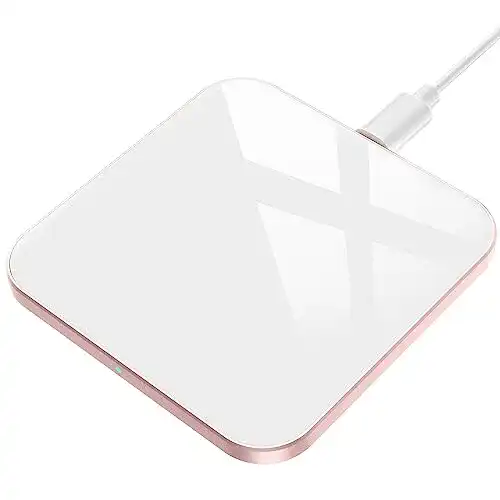 AGPTEK Wireless Charger 15W für iPhone und Qi-fähige Geräte