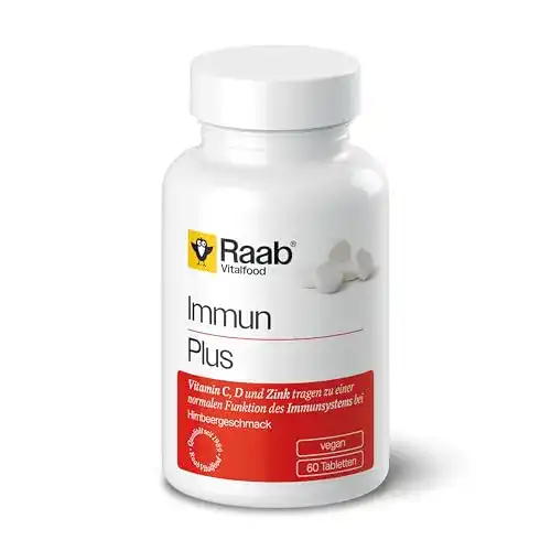 Vitamin C und Zink Lutschtabletten von Raab Vitalfood zur Immunstärkung