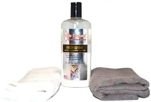 Chrompolitur von White Diamond Detail Products für Metalloberflächen