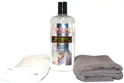 Chrompolitur von White Diamond Detail Products für Metalloberflächen