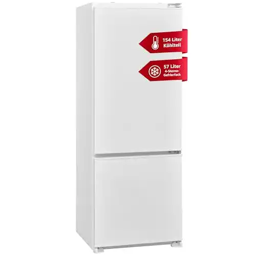 Einbaukühlschrank 140 cm Telefunken Kühl-Gefrierkombination