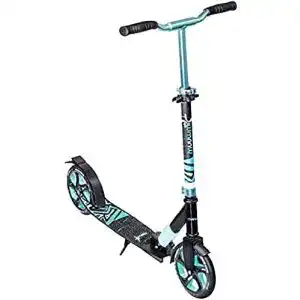 Muuwmi Aluminium Scooter Deluxe Tretroller mit 205 mm Rollen