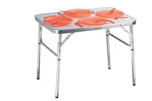 Campingtisch Camp Active Klapptisch mit höhenverstellbaren Tischfüßen