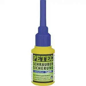 Schraubensicherung Petec mittelfest blau 10g für Schrauben und Gewinde
