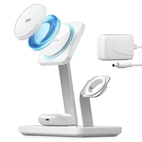 Apple Ladestation 3-in-1 ESR HaloLock kabelloses Ladegerät