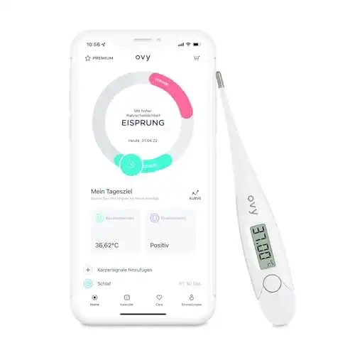 Basalthermometer Ovy zur Zykluskontrolle und Eisprungmessung