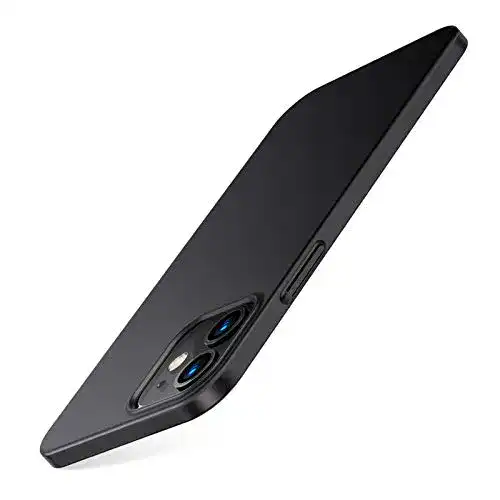 TORRAS iPhone 12 Pro Hülle für iPhone 12 und 12 Pro Ultra dünn, Schwarz