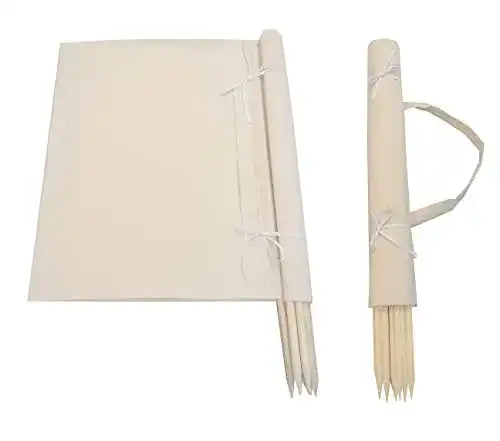 Windschutz für Strand und Garten Aves-24, 8 Meter, 100% Baumwolle