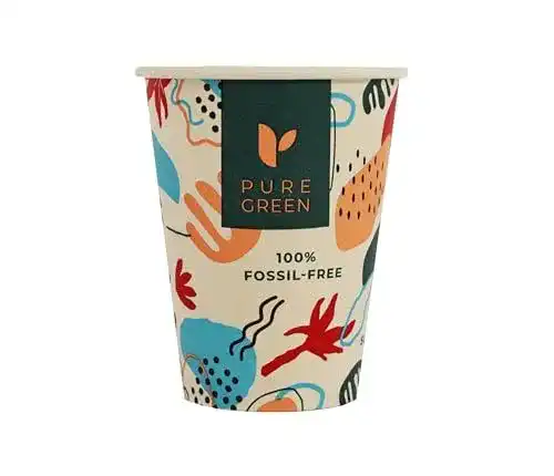Coffee-To-Go-Becher aus Zuckerrohr PG EcoAmour 240ml, 50 Stück