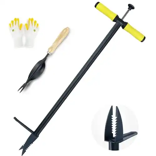 Colwelt Unkrautstecher 99cm für effektives Entfernen von Unkraut