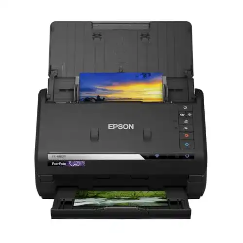 Dokumentenscanner Epson FastFoto FF-680W für Fotos und Dokumente