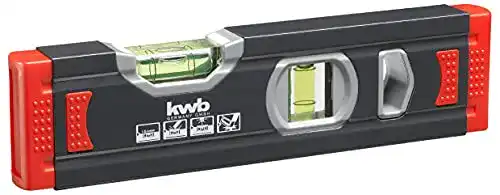 Wasserwaage KWB Mini 20 cm Aluminium mit 1 mm Genauigkeit