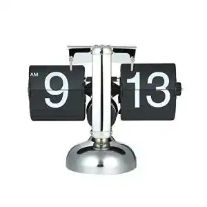 Fallblattanzeige Kavolet Retro Tischuhr mit Flip-Mechanismus