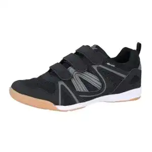 Hallenschuhe Herren Lico Unisex Fit Indoor V Hallenturnschuh schwarz grau 38 EU