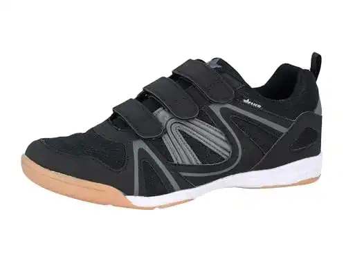 Hallenschuhe Herren Lico Unisex Fit Indoor V Hallenturnschuh schwarz grau 38 EU