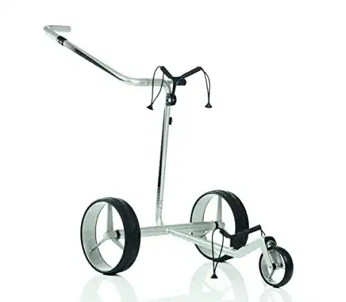 Elektro-Golf-Trolley JuCad Carbon Travel 2.0 für Golfer