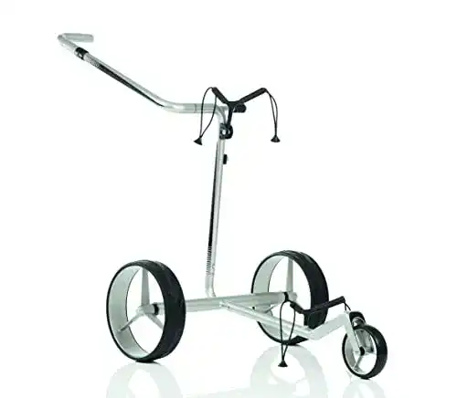 Elektro-Golf-Trolley JuCad Carbon Travel 2.0 für Golfer