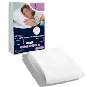 Matratzenschoner 200 x 200 Limenda mit Rundum-Gummizug