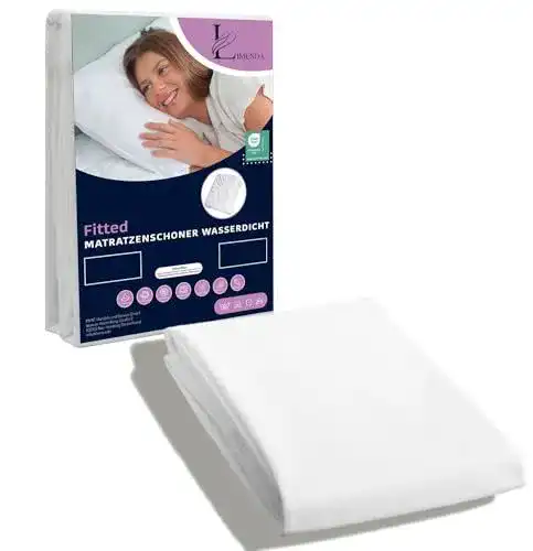 Matratzenschoner 200 x 200 Limenda mit Rundum-Gummizug