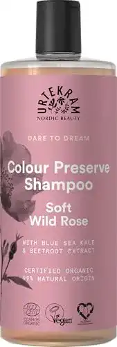 Urtekram Shampoo für gefärbtes Haar Soft Wild Rose