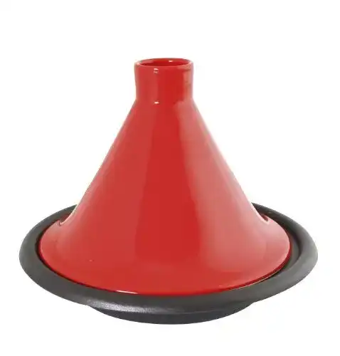 Tajine Crealys Tradifonte 509833 aus Stahlguss mit Steingutdeckel