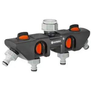 Wasserverteiler Gardena 4-Wege-Verteiler für bis zu 4 Geräte