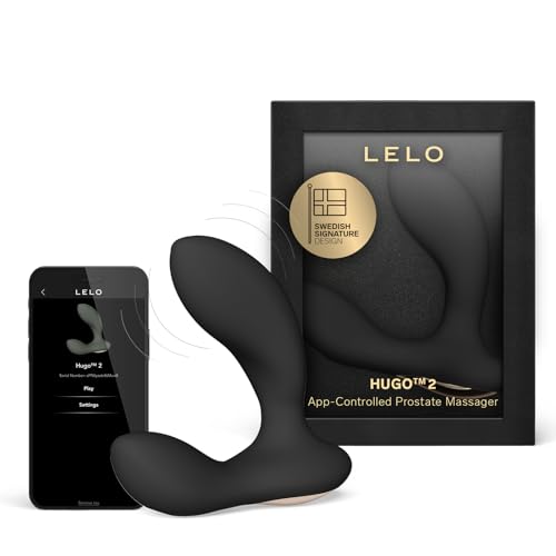Prostata-Vibrator Lelo Hugo 2 mit Bluetooth-App und 10 Einstellmöglichkeiten