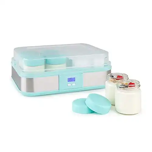 Joghurtbereiter Klarstein Gaia für griechischen Joghurt, 1,26 Liter