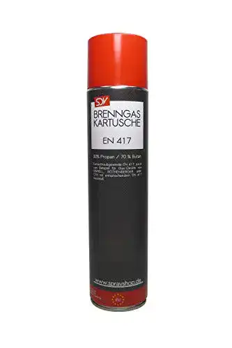 Brenngas Kartusche 600ml EN417 für Camping und Gasgeräte