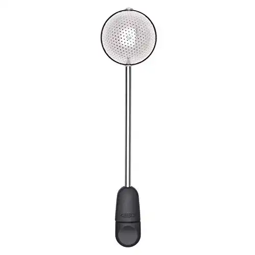 Tee-Ei OXO Good Grips mit Drehfunktion aus Edelstahl für losen Tee