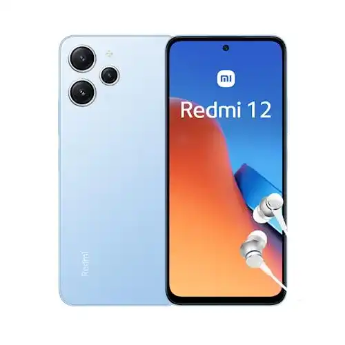 Smartphone bis 300 Euro: Xiaomi Redmi 12 mit Kopfhörern