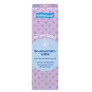 Brustwarzensalbe Babylove Mamazeit 30 ml für empfindliche Haut