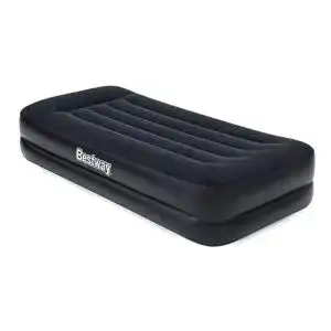 Bestway Aeroluxe Luftbett mit Elektropumpe, Twin, 191x97x46 cm, schwarz