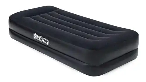 Bestway Aeroluxe Luftbett mit Elektropumpe, Twin, 191x97x46 cm, schwarz