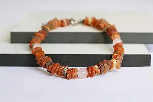 Bernstein-Halsband für Hunde Bernsteinkette gegen Flöhe und Zecken